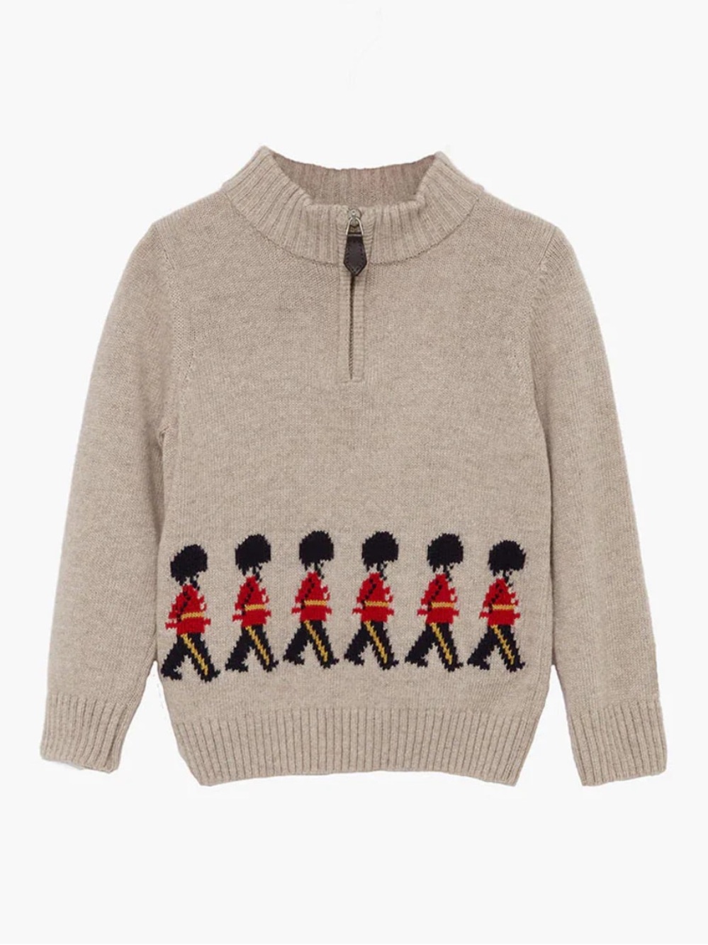 Trotters Children’s Marching Guardsman Half-Zip Sweater 10/11y